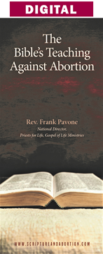 The Bible's Teaching Against Abortion brochure